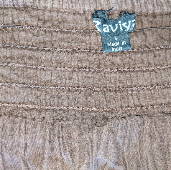 Vintage Brown peasant skirt - Picture 5 of 8